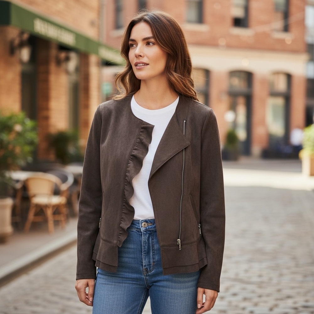 Westport Women's Brown Jacket - Picture 1 of 7